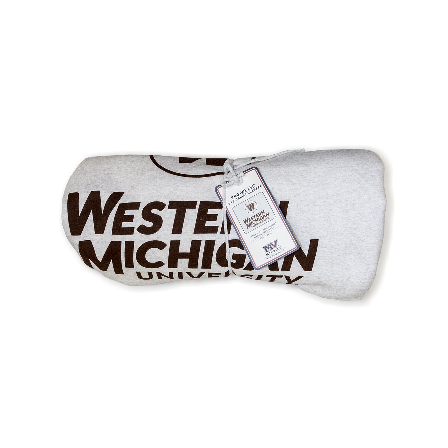 Western Michigan University Sweatshirt Blanket