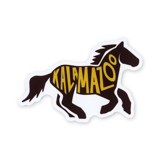 Kalamazoo Bronco Sticker
