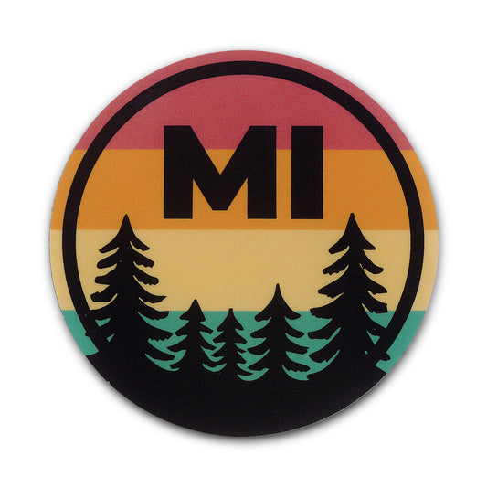 MI Circle Sticker
