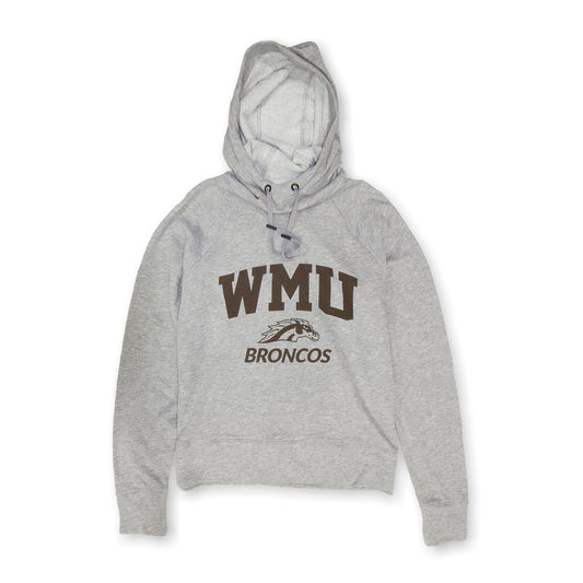 Ladies' WMU Broncos Cowl-Neck Hoodie