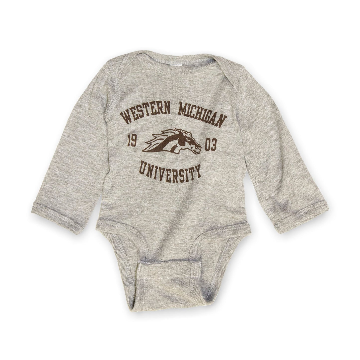 Western Michigan Long-Sleeve Onesie