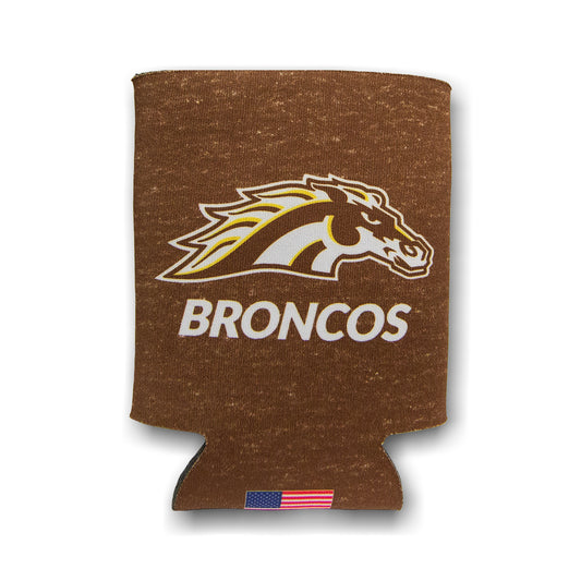Broncos Heather Can Cooler