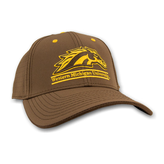 Western Michigan Perforated Stretch Cap