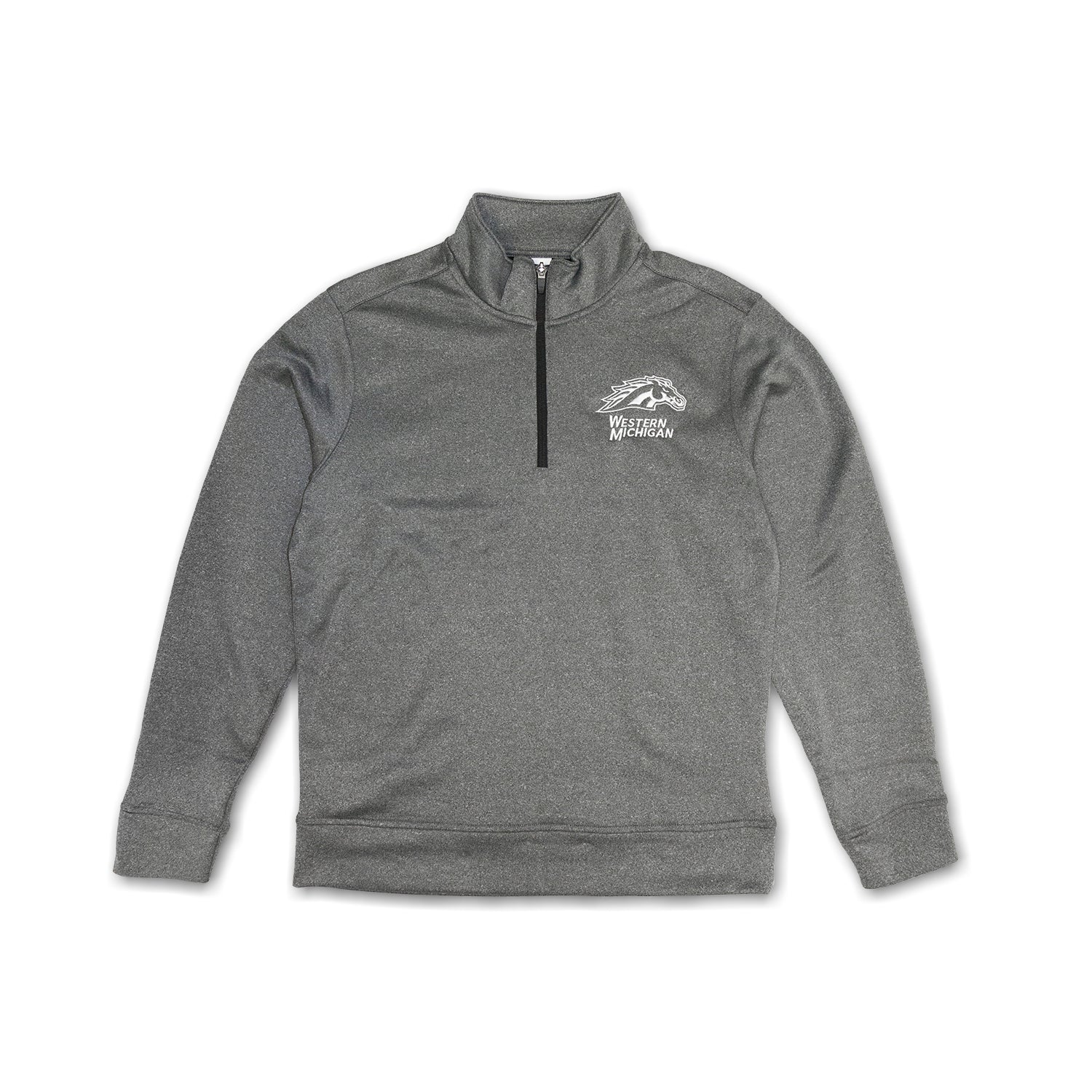 Western Michigan 1/4 Zip Pullover Sweatshirt – The Spirit Shoppe