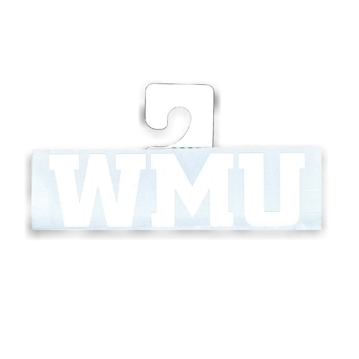 WMU Block Decal