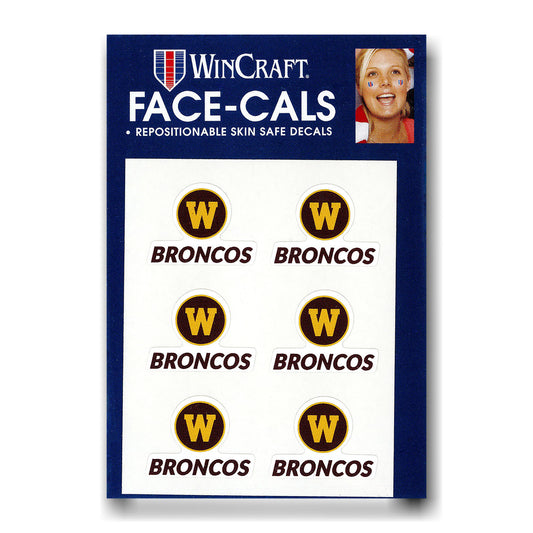 Broncos Face-Cals