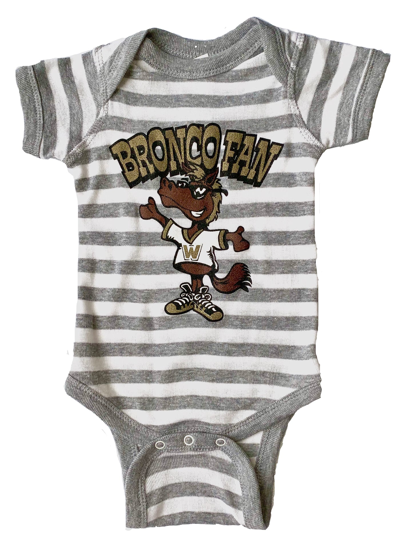 Youth: Bronco Fan Onesie