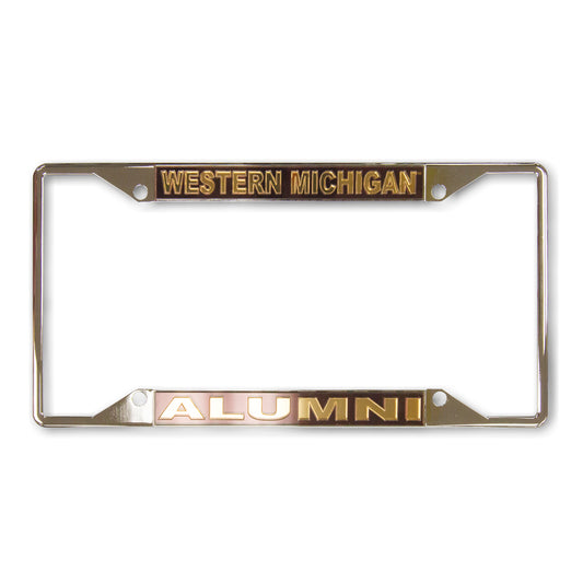 Western Michigan Alumni License Plate Frame