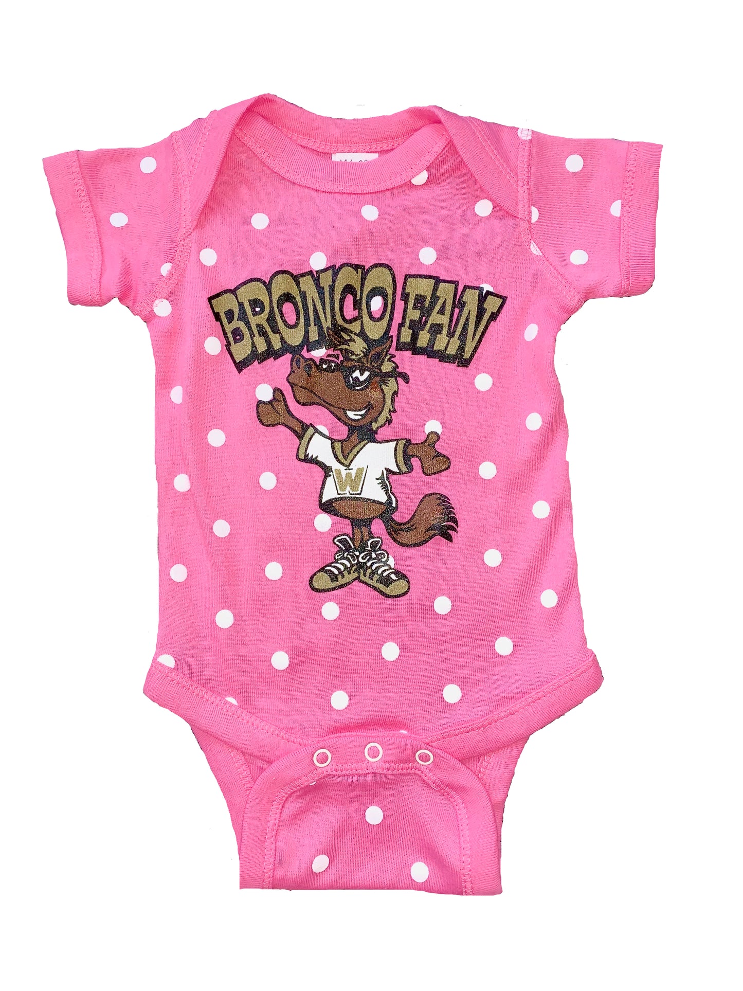 Youth: Bronco Fan Onesie