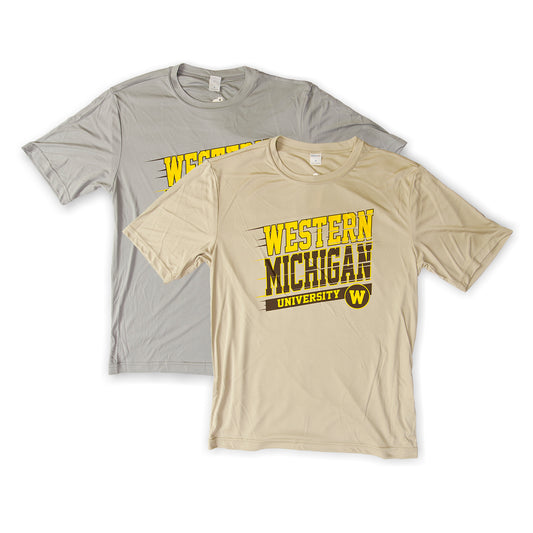 Western Michigan In Motion Athletic Tee
