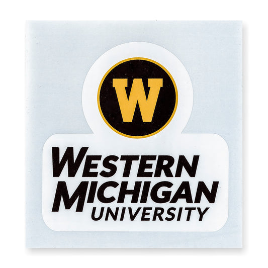 Western Michigan Stacked XL Decal