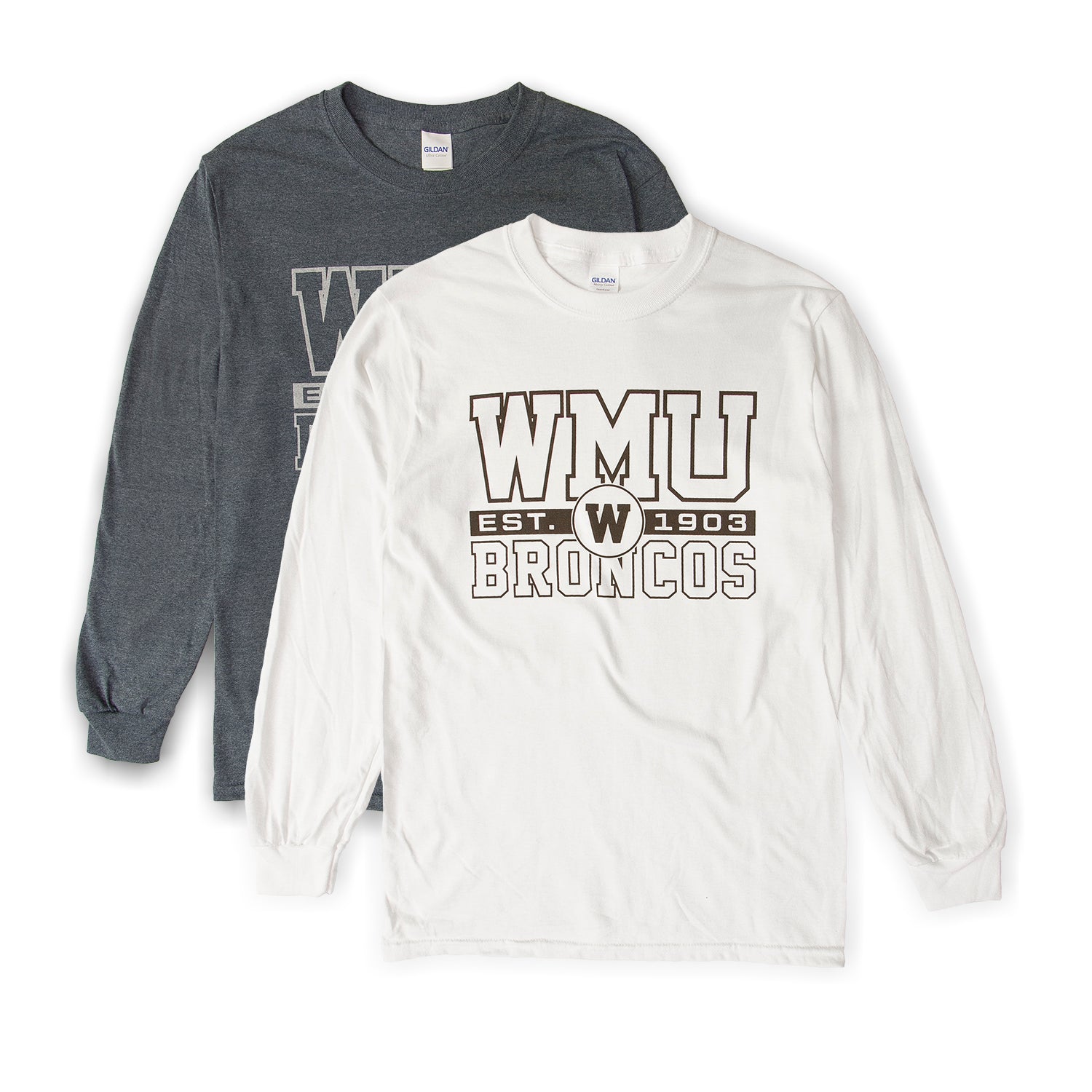 WMU Block and Circle Long Sleeve Tee – The Spirit Shoppe